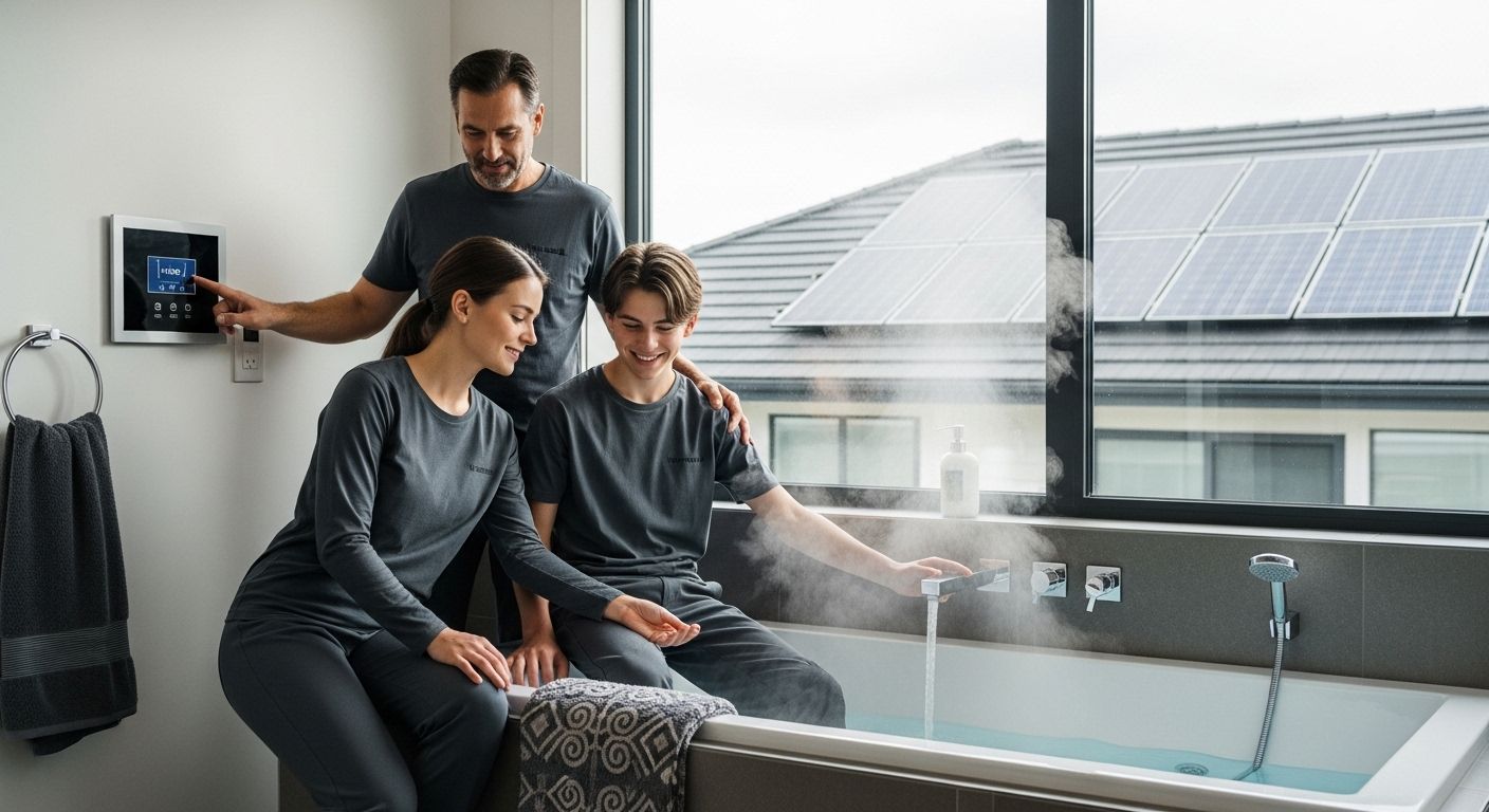 solarthermie badewasser alltag