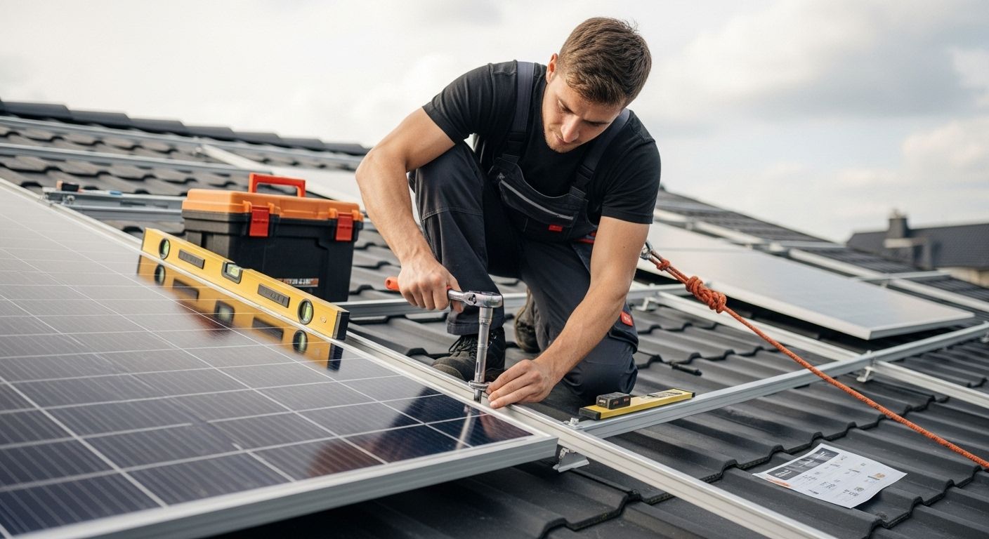 solaranlage montage genehmigung