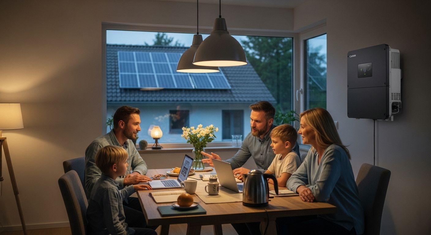 Solaranlage Nutzung Innenraum