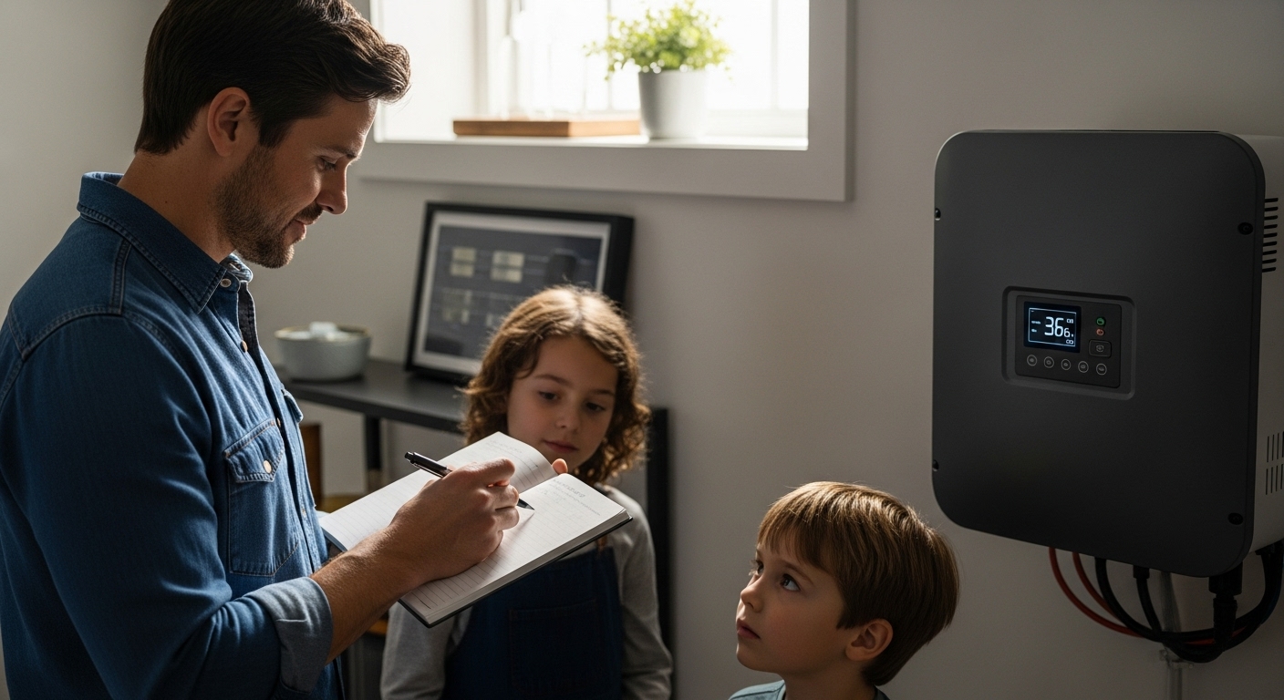 Solaranlage Wartung Nutzer