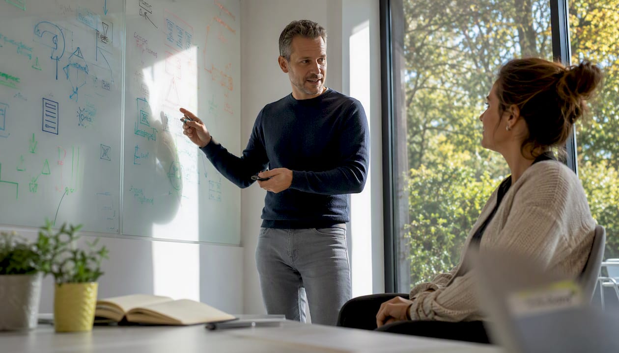Man deelt stappenplan voor het uitvoeren van een content gap analyse