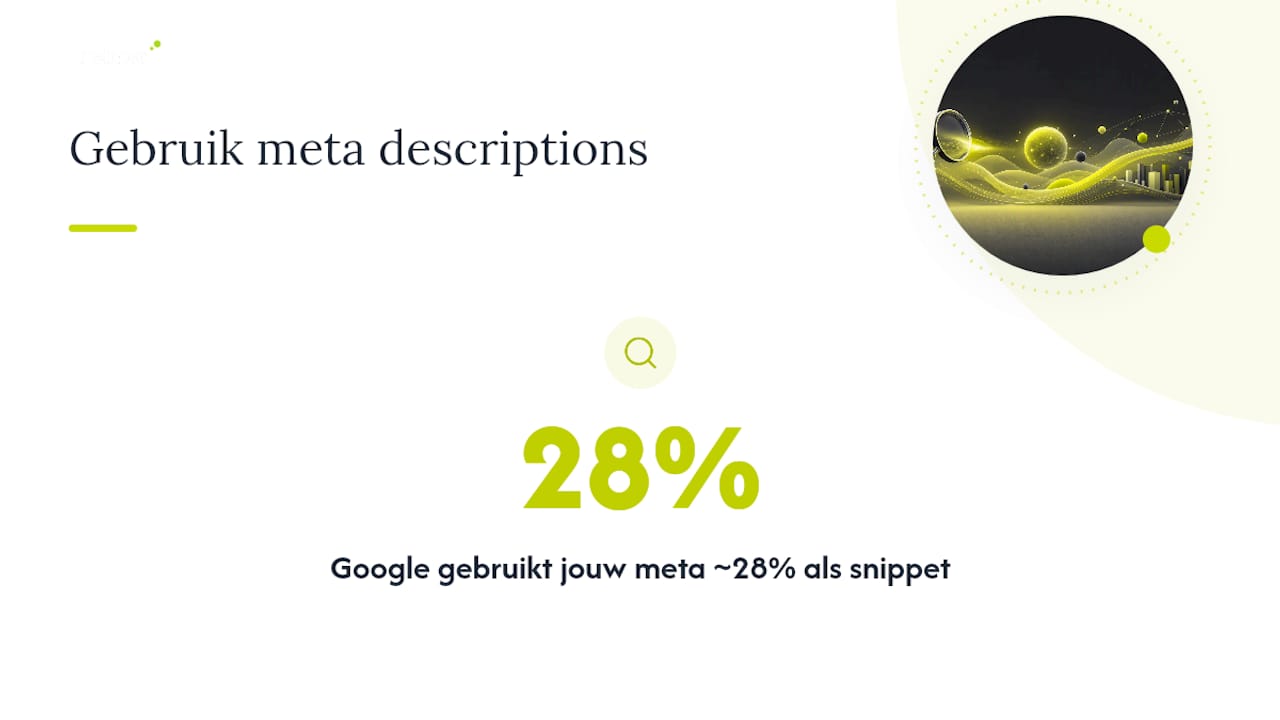 Heeft een meta description invloed op zoekmachine-rankings? — overview diagram
