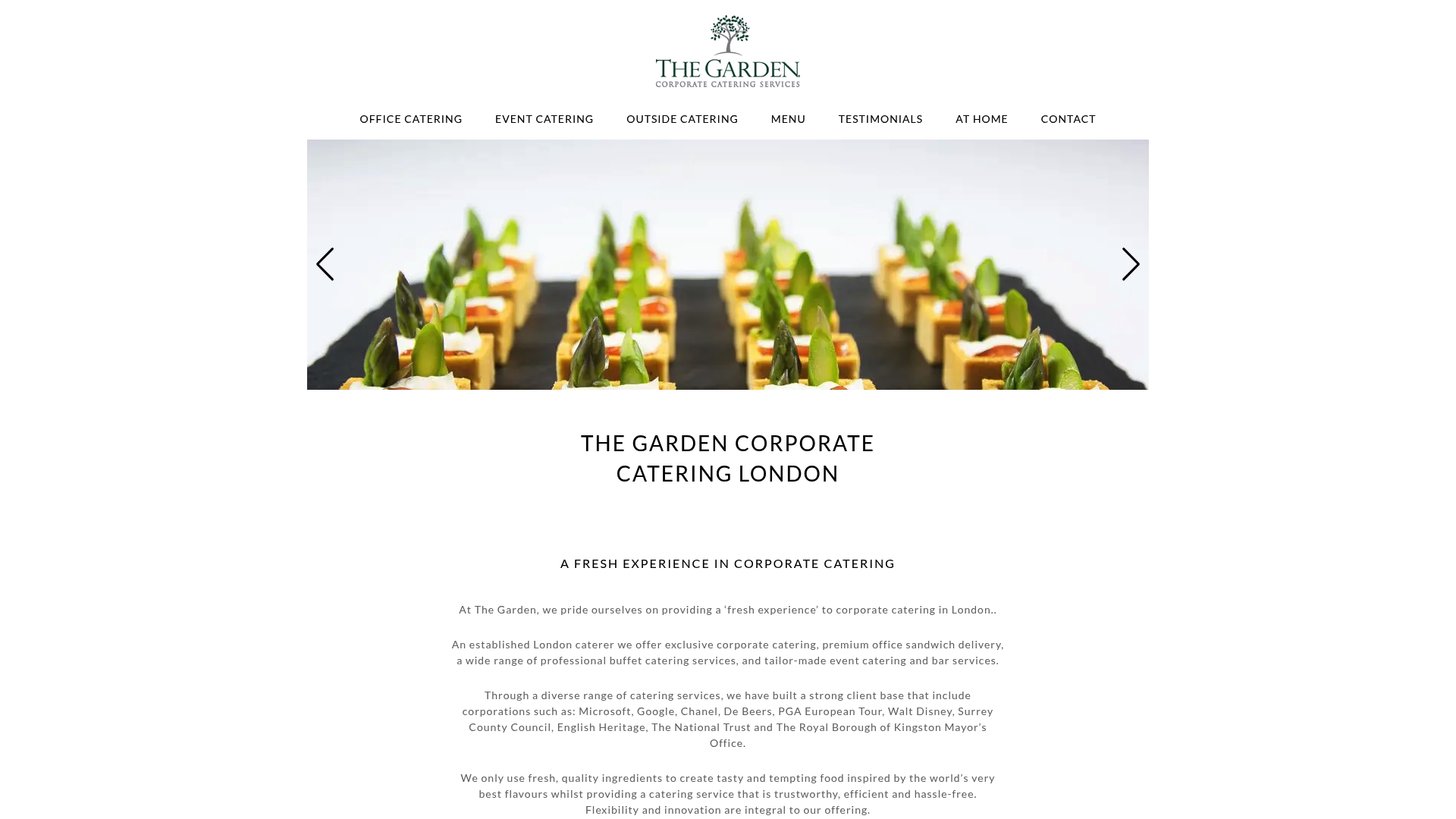 https://thegardencatering.com