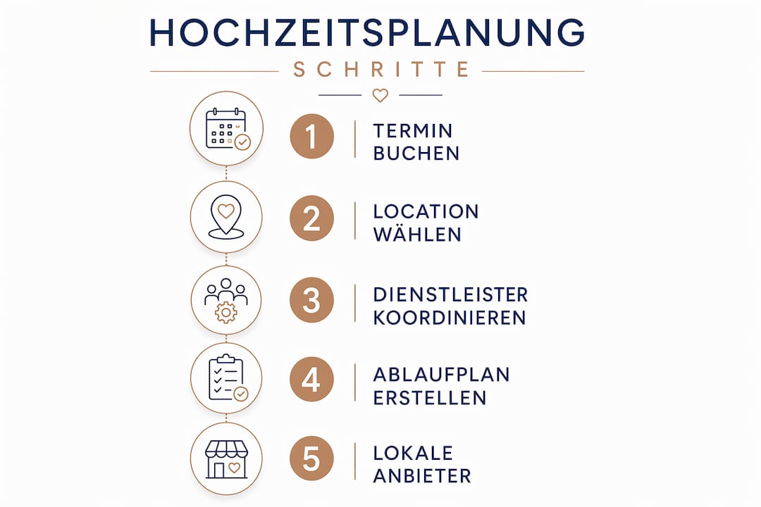 Schritt-für-Schritt-Guide: So plant ihr eure Hochzeit