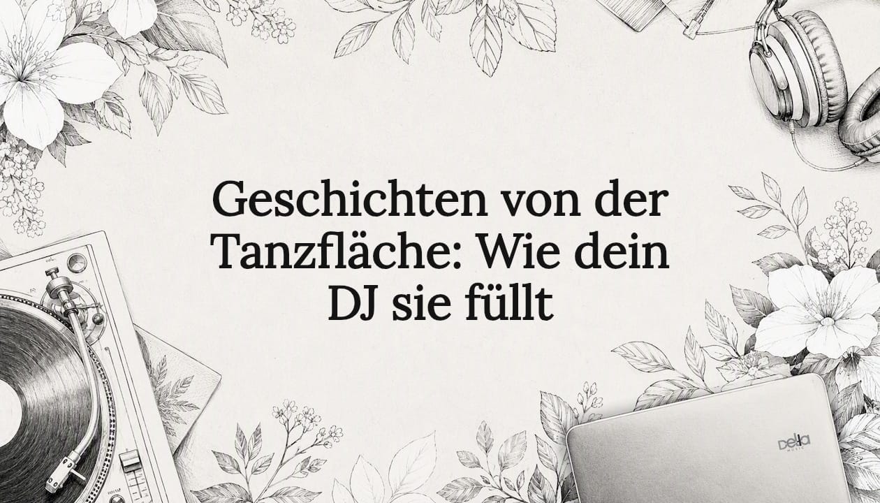 Handgezeichnete, kunstvoll gestaltete Tafel als Blickfang