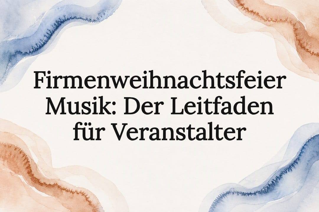 Dekorative Titelgrafik für die Weihnachtsfeier im Unternehmen