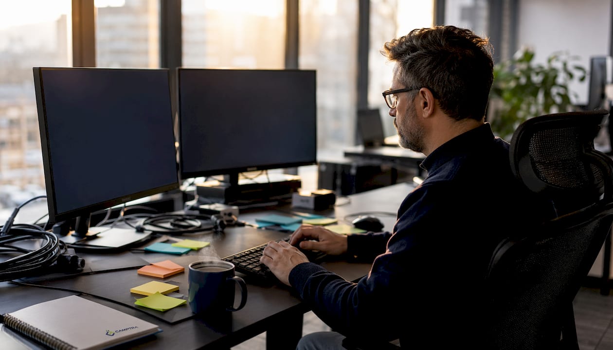 IT specialist troubleshooting payroll HR integrations