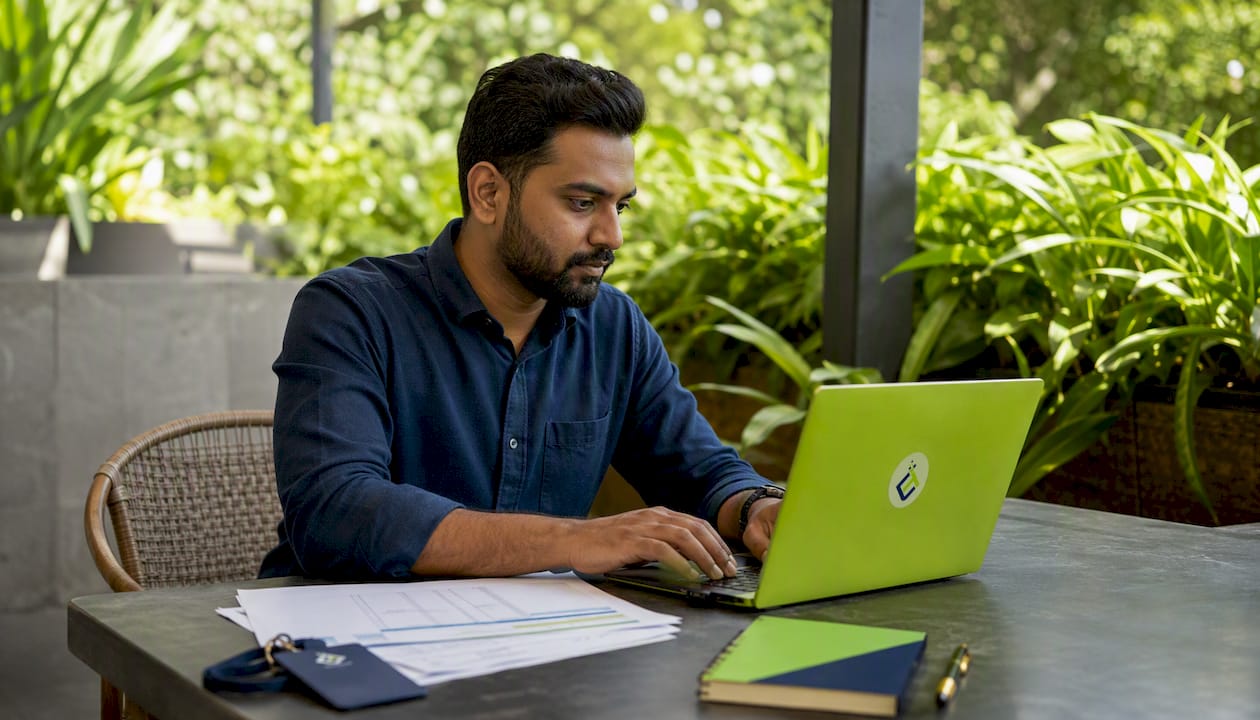 HR manager reviewing payroll access controls