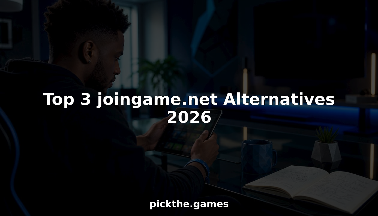 Man scrolling game options on tablet in cozy room