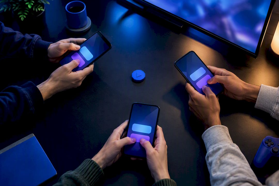 Friends submitting simultaneous game votes