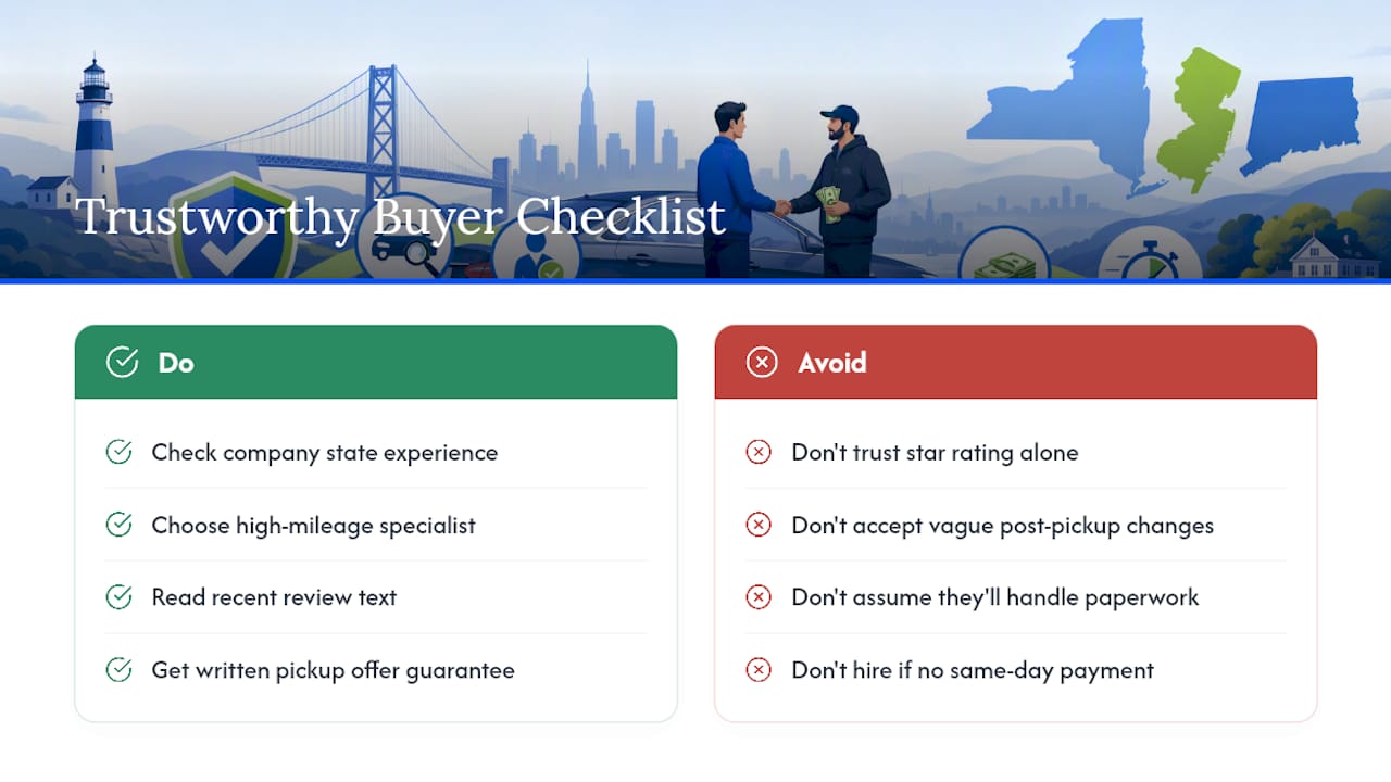 Finding a Buyer You Can Actually Trust — overview diagram
