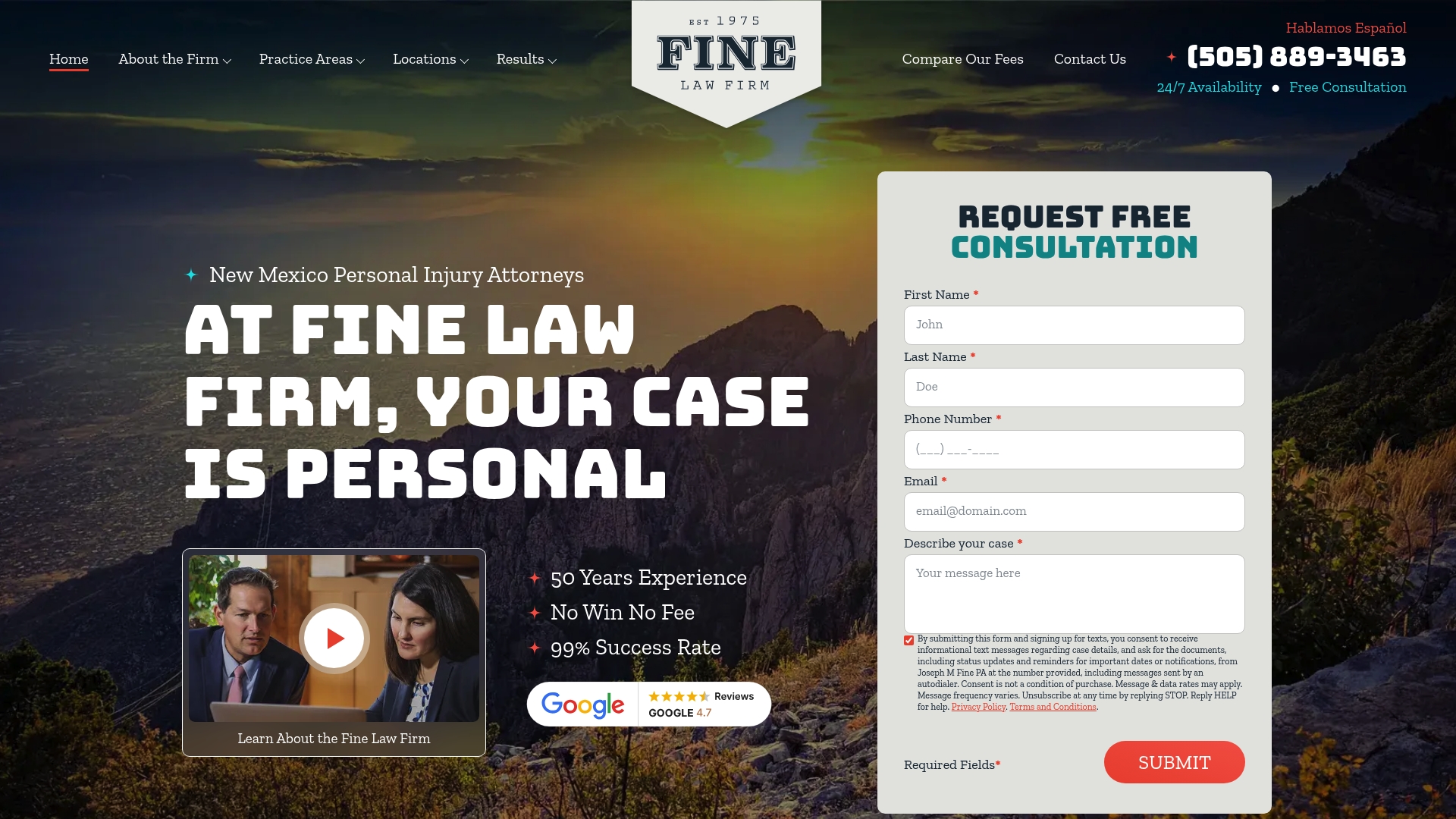 https://thefinelawfirm.com