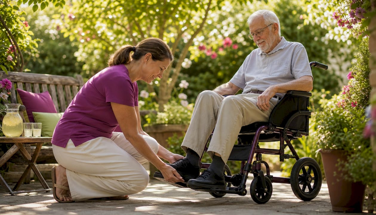 What is a transport wheelchair: a caregiver's guide