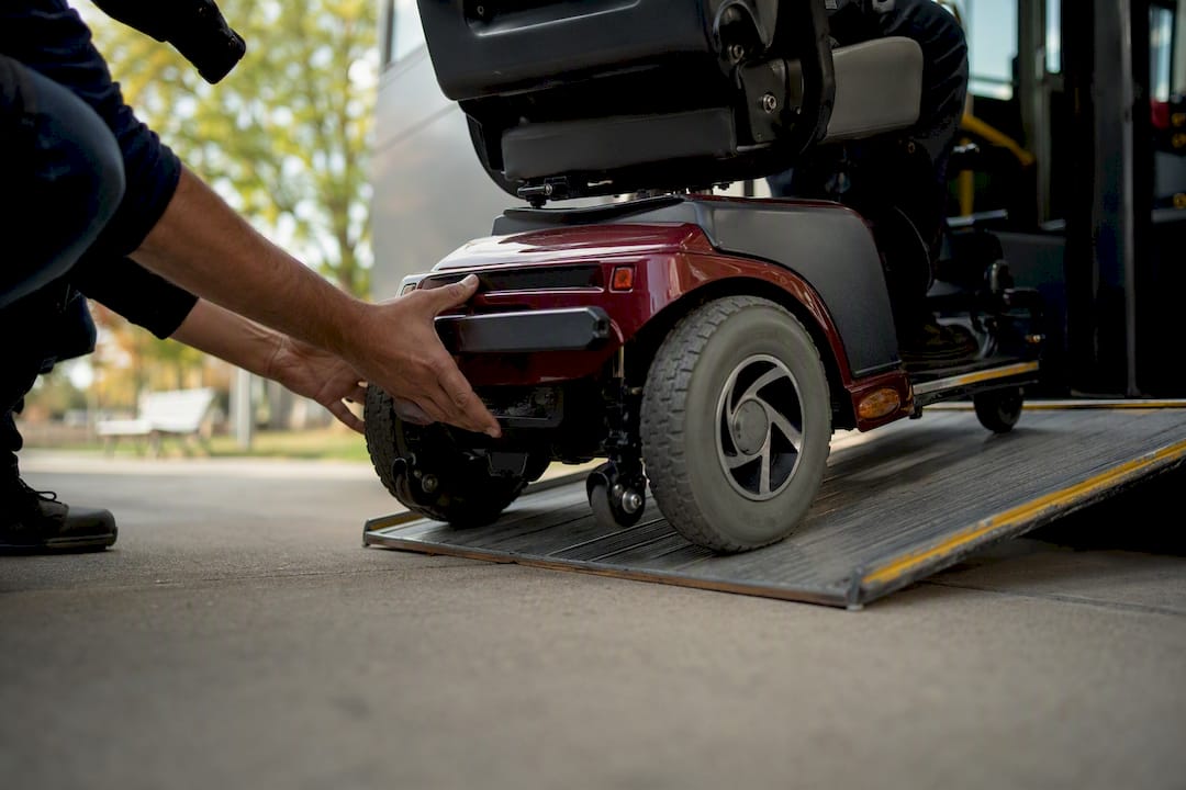 Renting a mobility scooter in Burnaby and using it on TransLink
