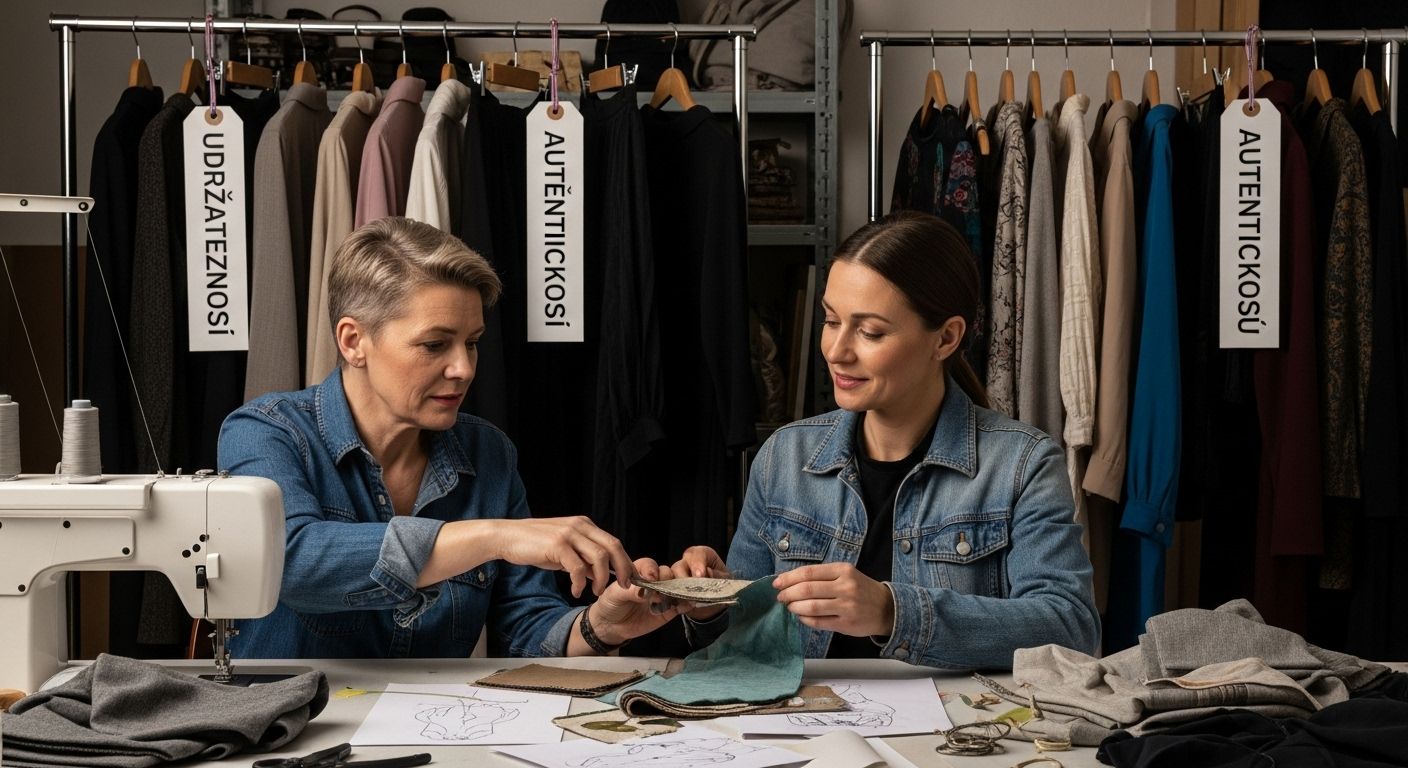 slovenské módne showroom udržateľnosť