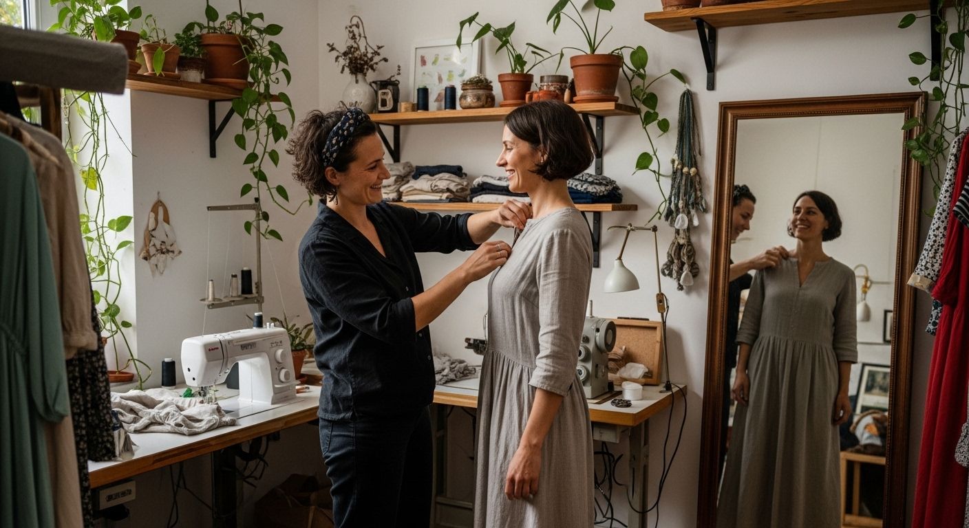 sustainable clothing local workshop