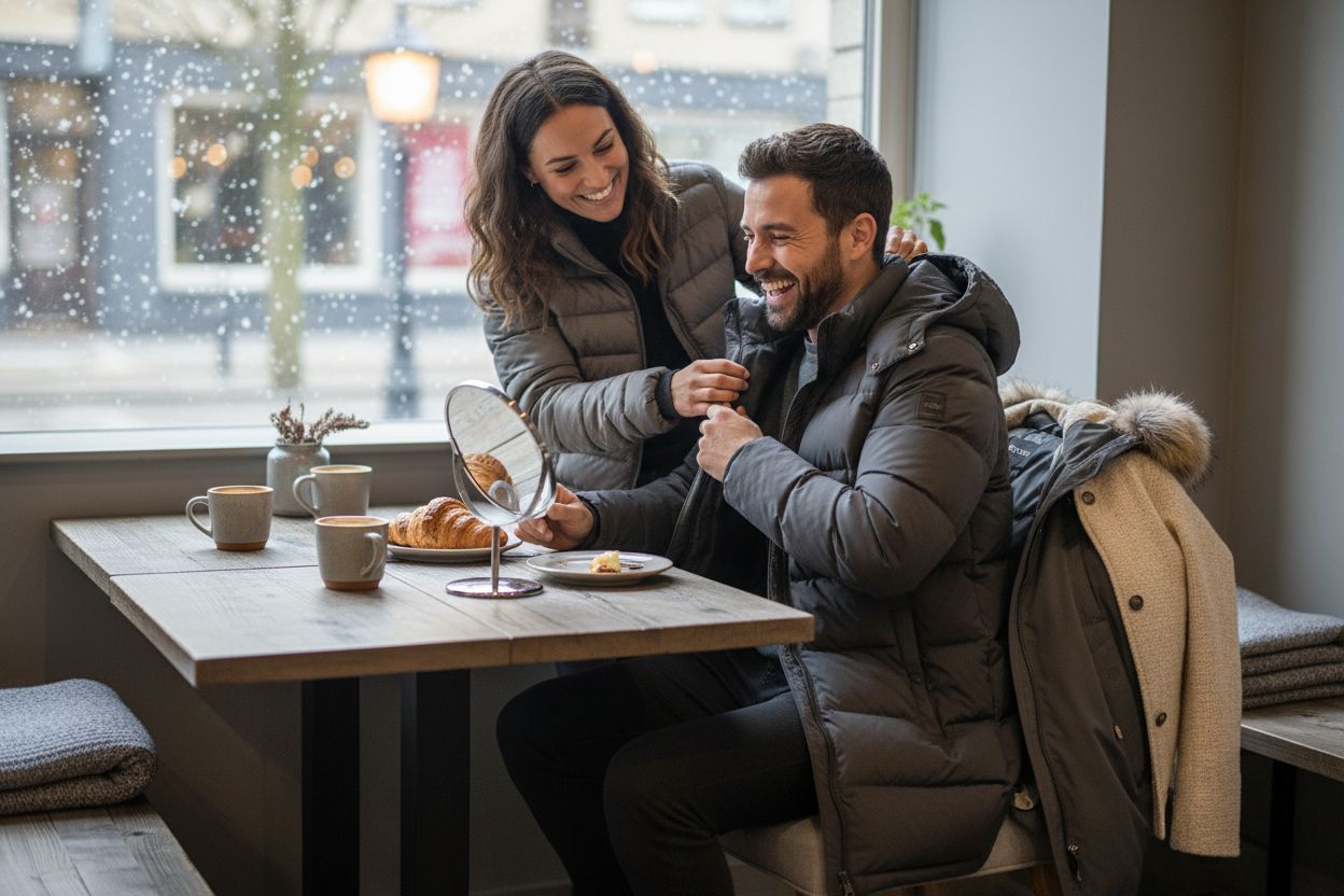 zimné módne materiály