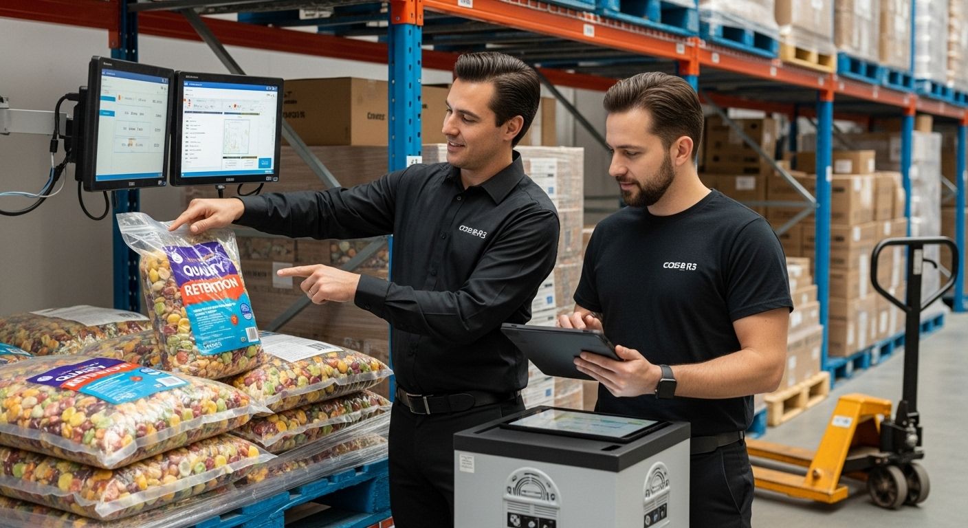 quality retention freeze dried candy