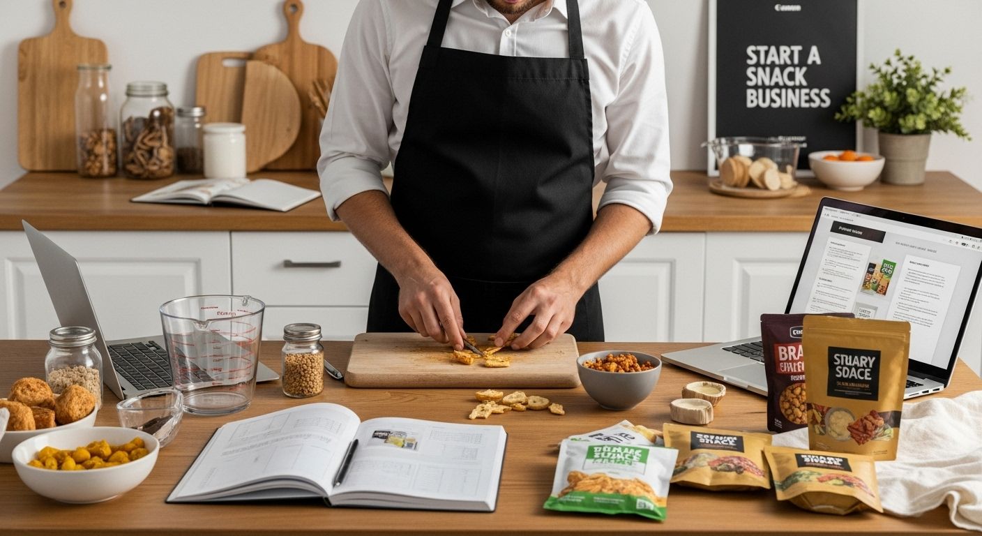 start snack business