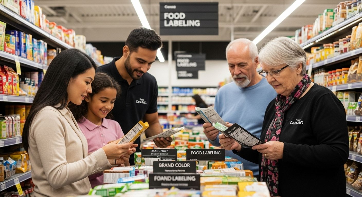 food labeling canada grocery shoppers