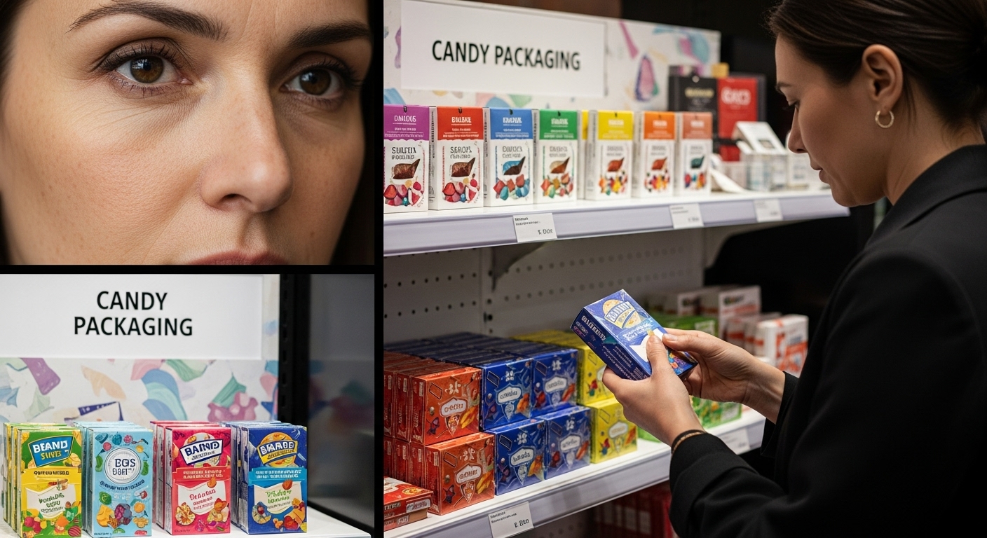 retail candy packaging