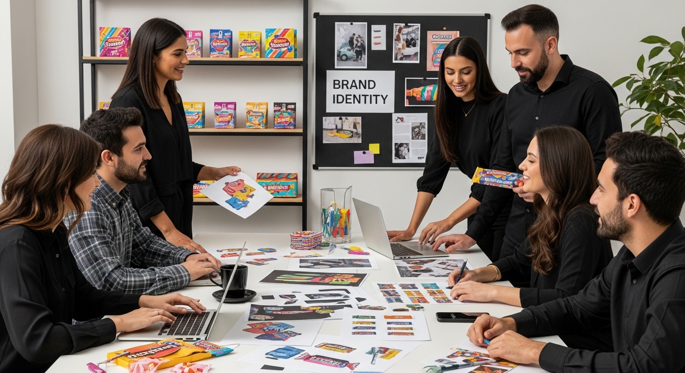 candy packaging design