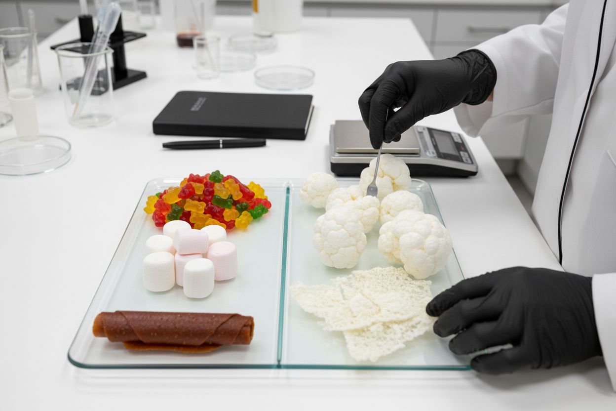 candy transformation comparison