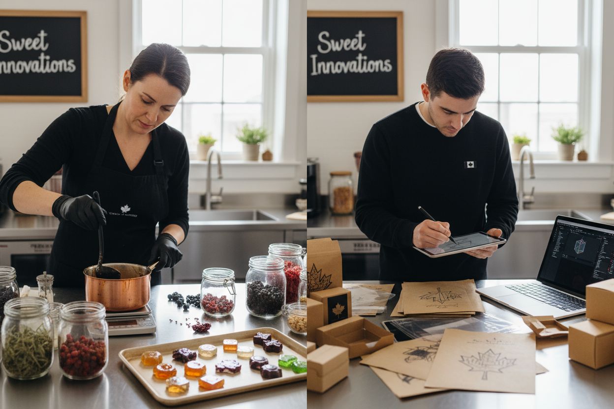 candy recipe packaging lab