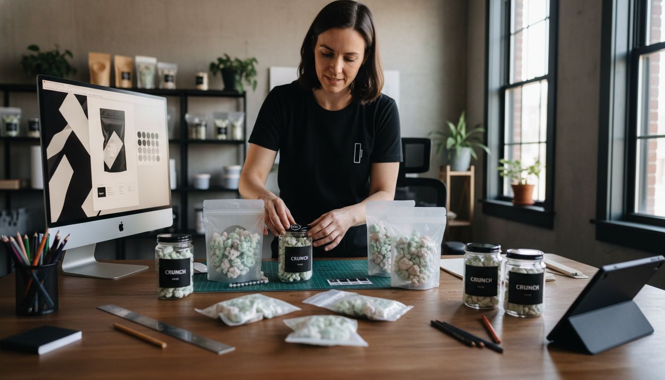 candy packaging design