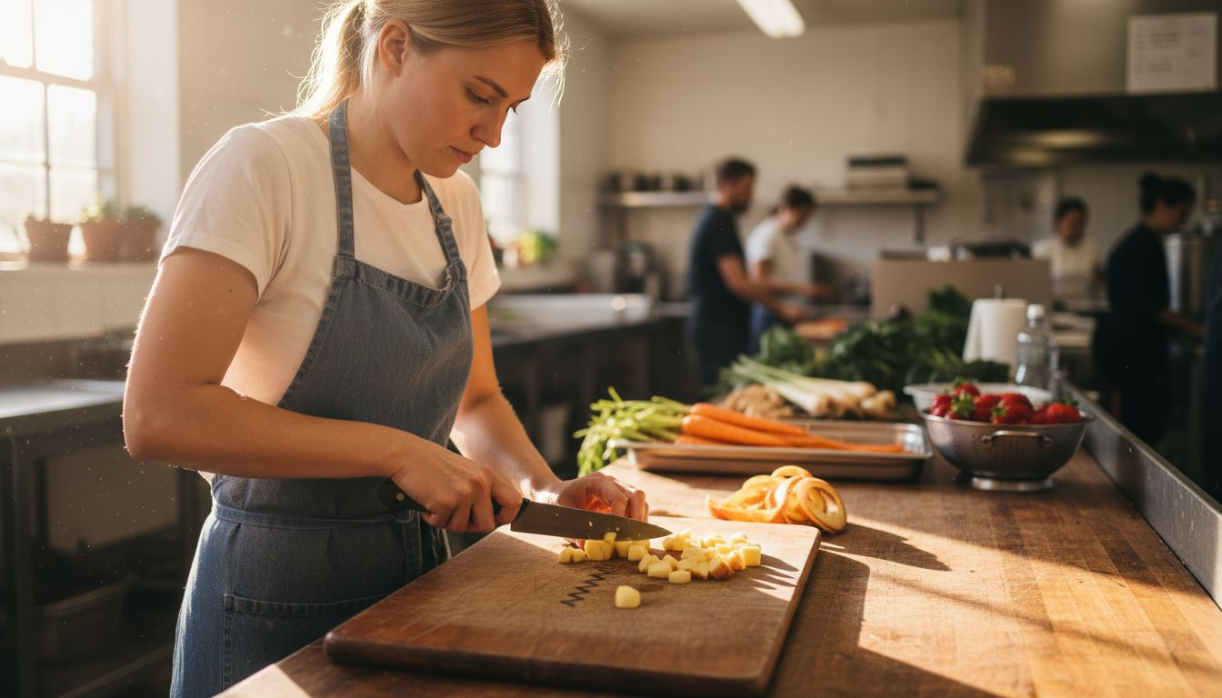 Food preparation for freeze drying process