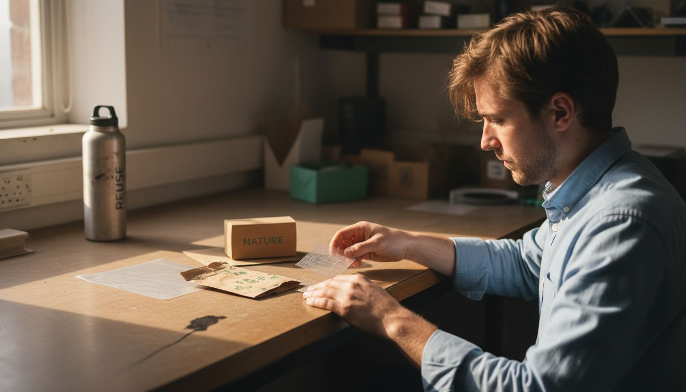 Engineer compares sustainable candy packaging materials