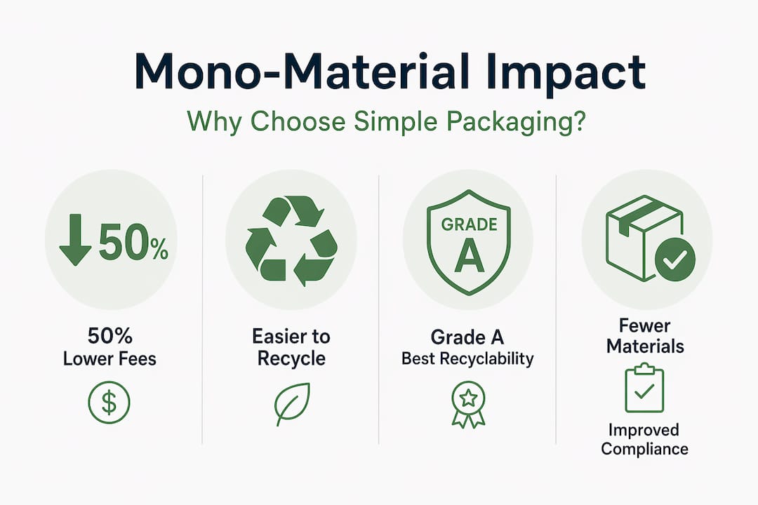 Infographic highlights benefits of mono-material packaging