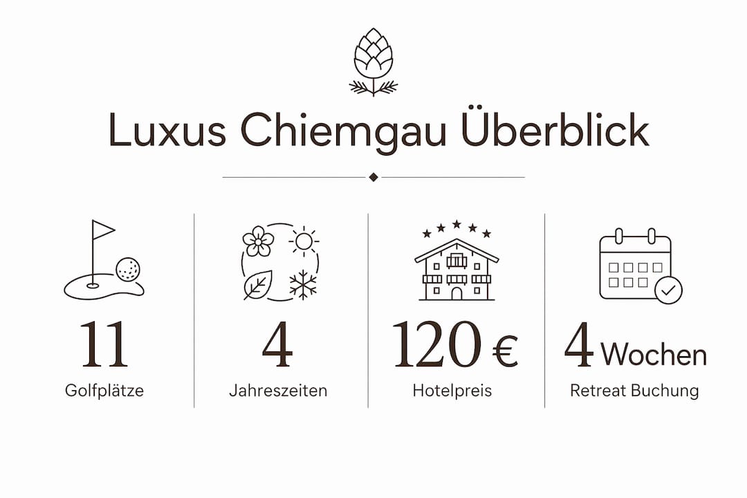 Infografik: Das sollten Sie über Luxusreisen im Chiemgau wissen