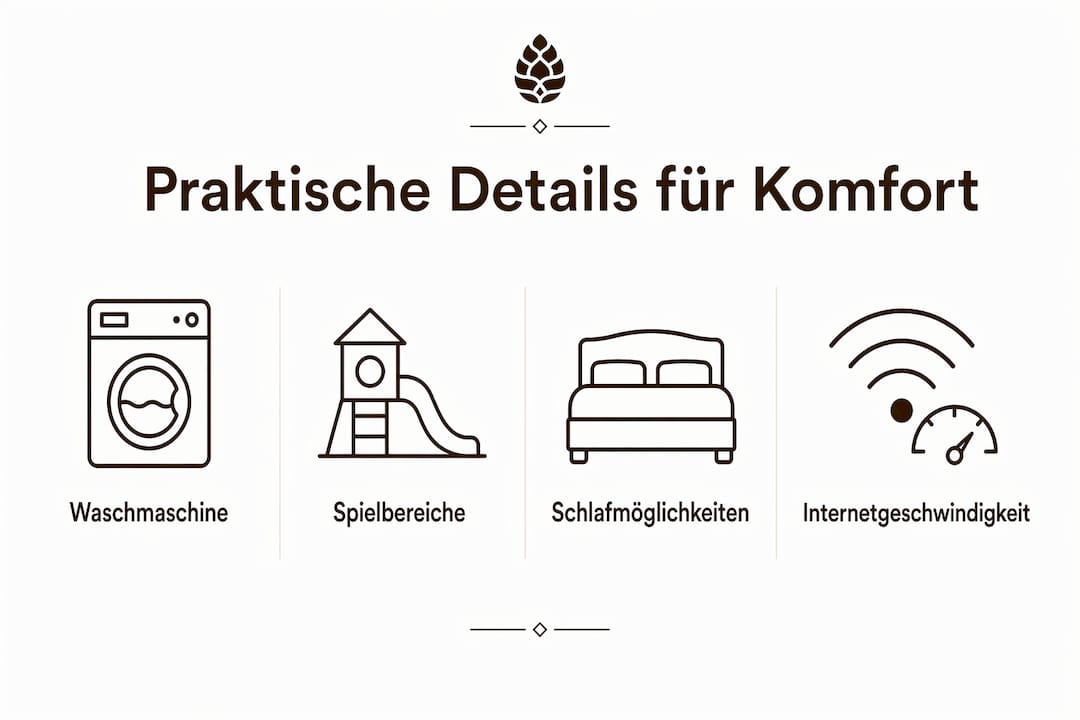 Infografik: Praktische Tipps für einen entspannten Familienurlaub