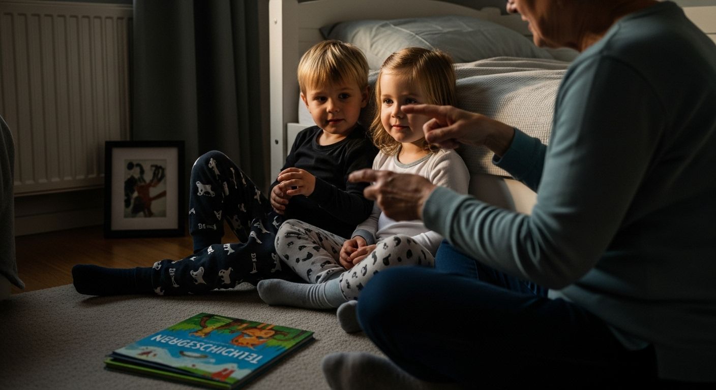 Tiergeschichten Kinderabend Schlafen