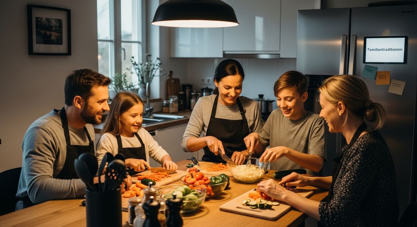 Familientraditionen, gemeinsame Zeit, authentisch