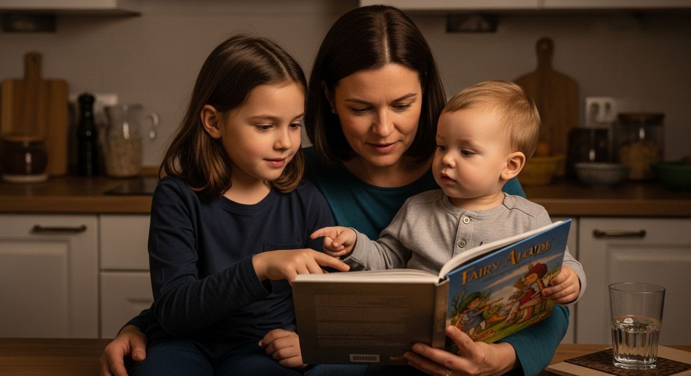 Vorlesen Kinder Familie