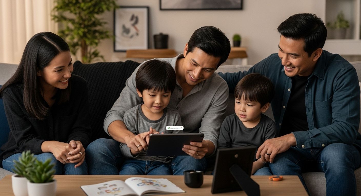 bildung familie ki zuhause