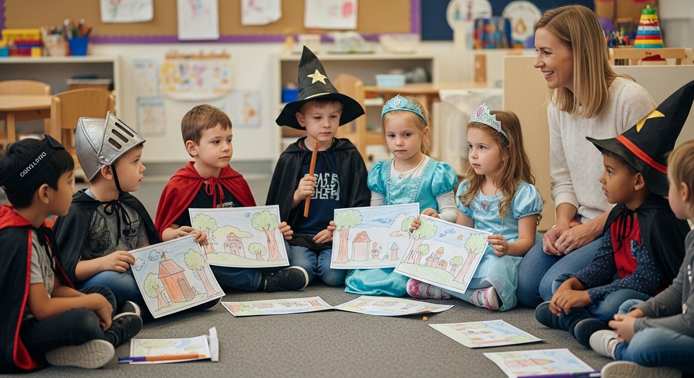 kinder kreativität märchen