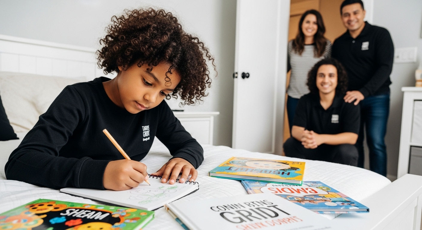 kreatives kind familie kinderbuch