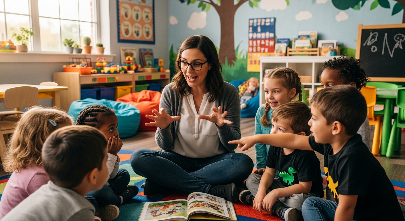 geschichtenerzählen kindergarten kinder