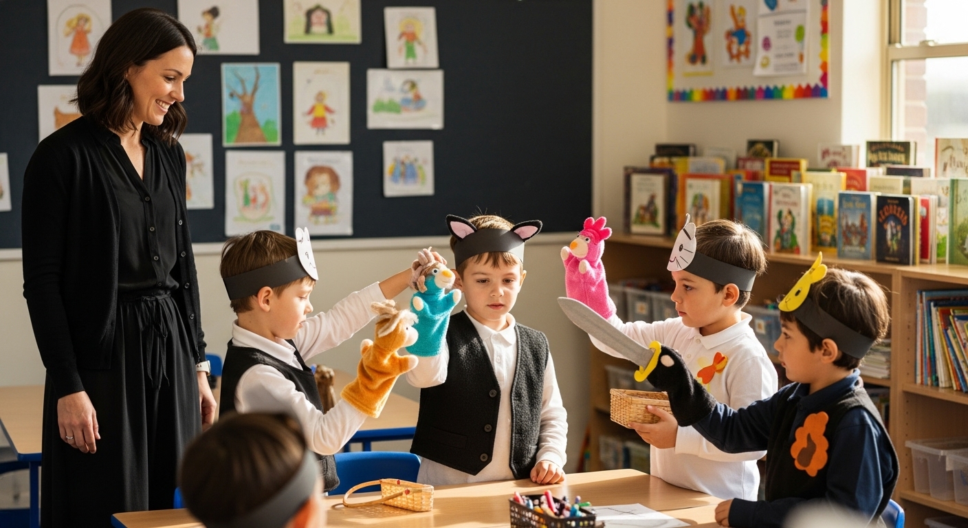 storytelling kindergarten puppenspiel