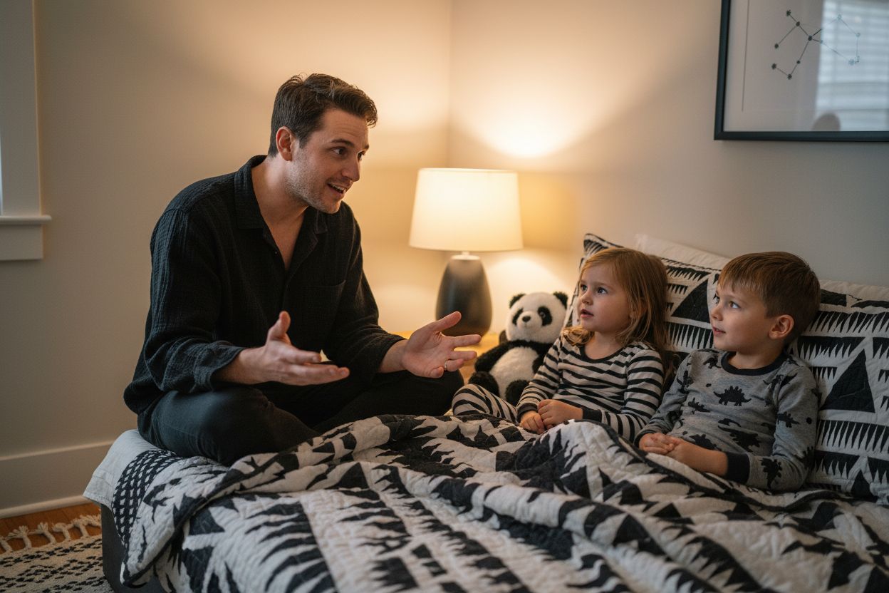 kind eltern storytelling