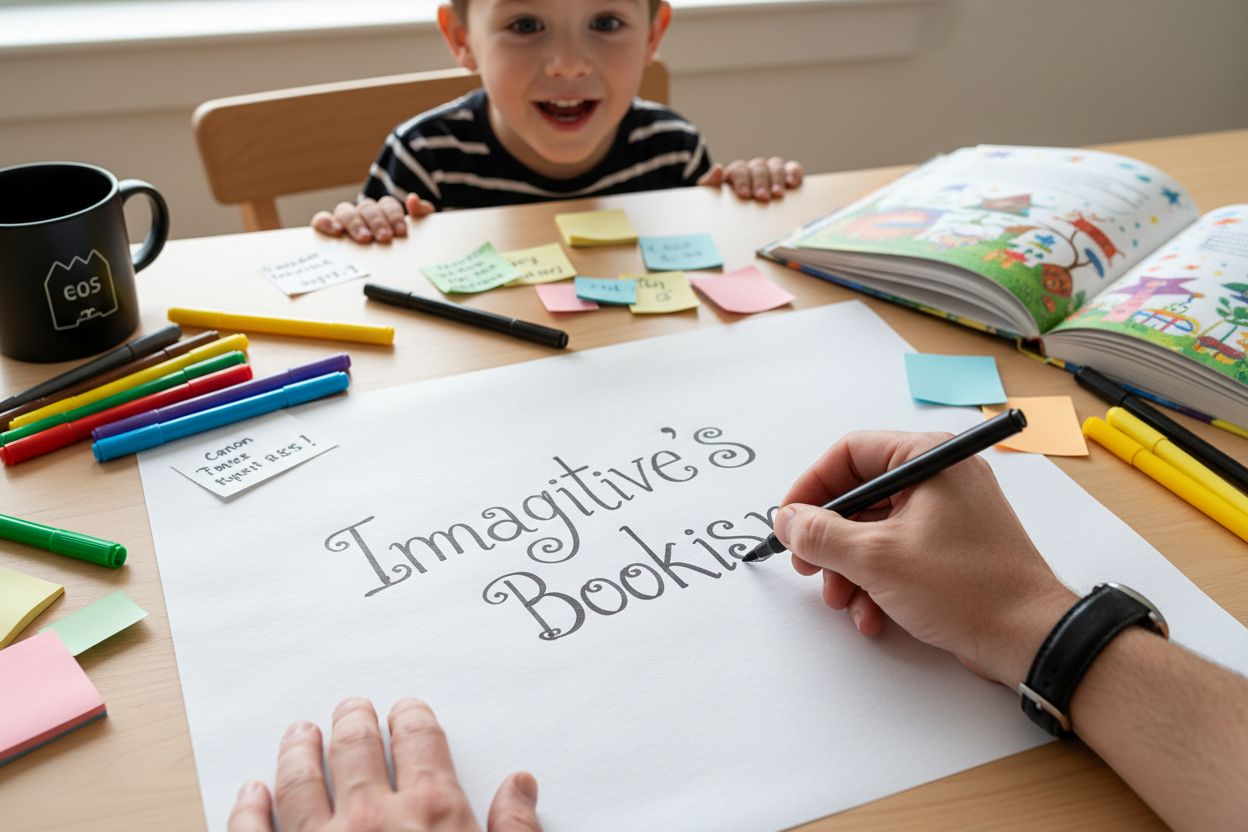 kinderbuch namen, brainstormen, kreativ