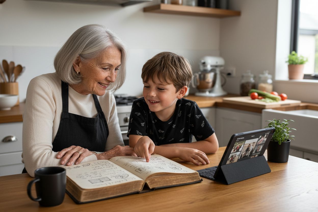 Familie Generationen Erinnerungen