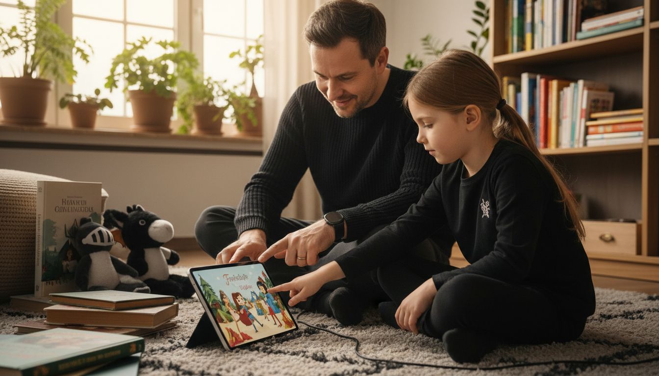 Eltern Kind digitale Märchen