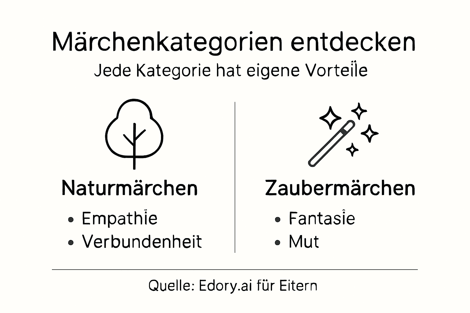 Übersicht: Märchentypen und ihre Vorteile