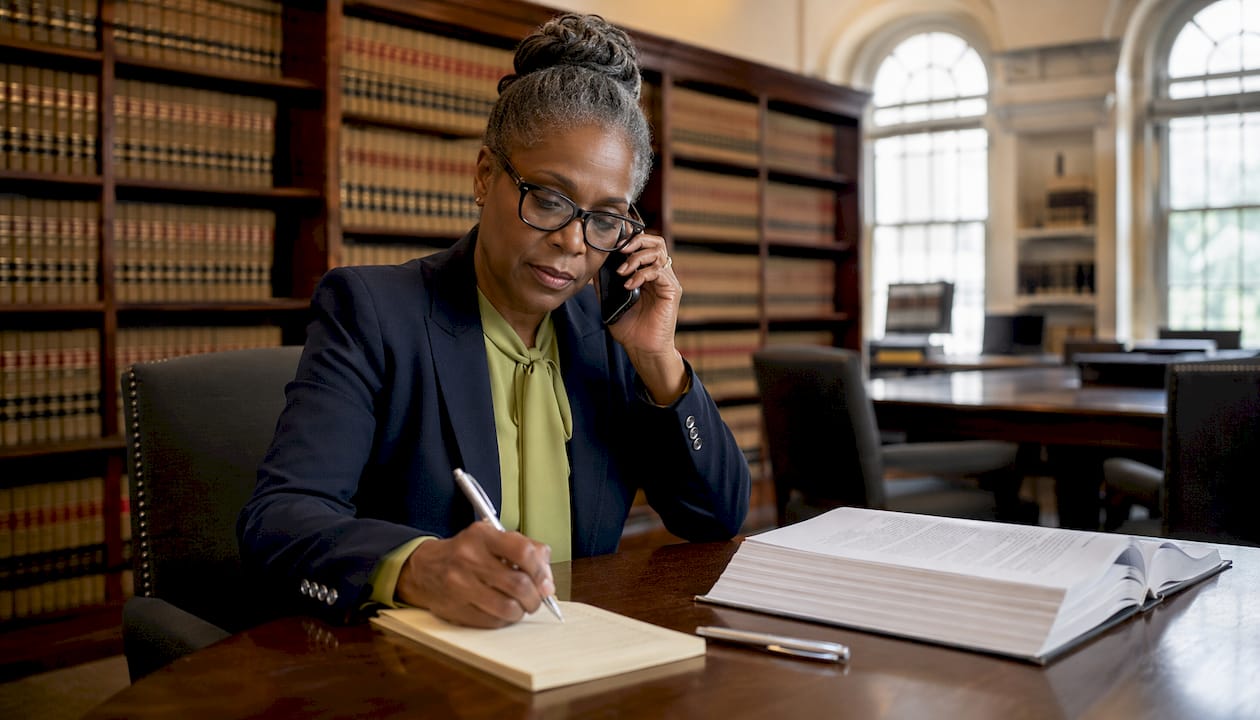 Compliance officer monitoring regulatory changes
