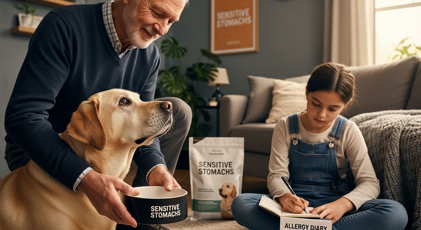 sensitive stomach dog food