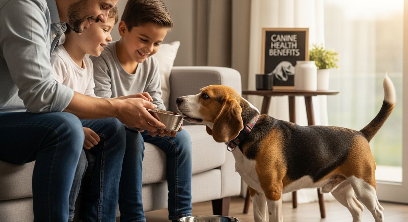 healthy dog fresh food family